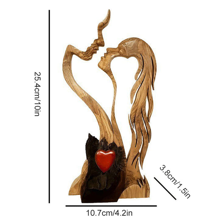 Wood decorations ornaments love forever | Bowlift