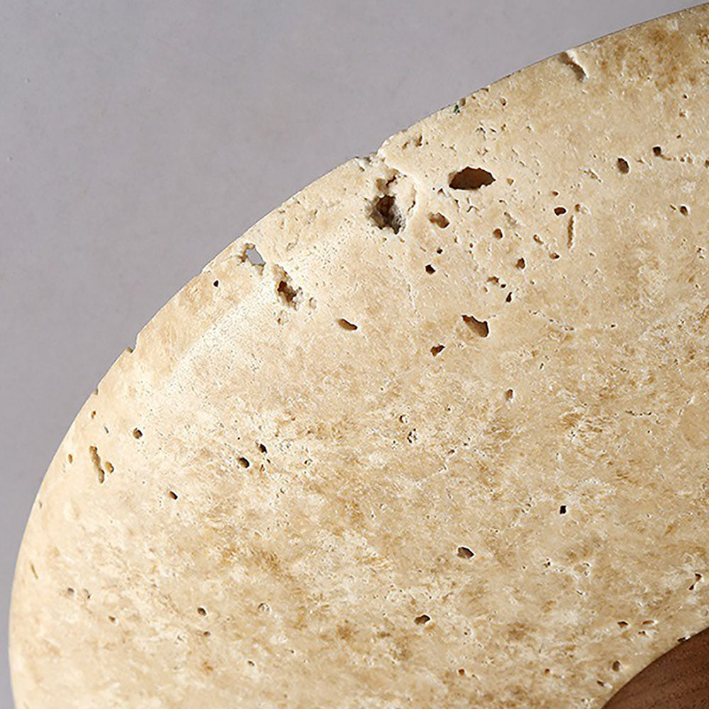 BowLift | Ceiling Light Wood Cylinder Flush Mount Fixture