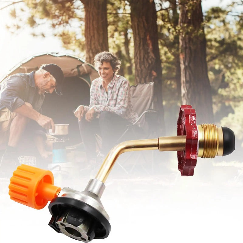 Hose-Free Gas Refill Adapter Bowlift