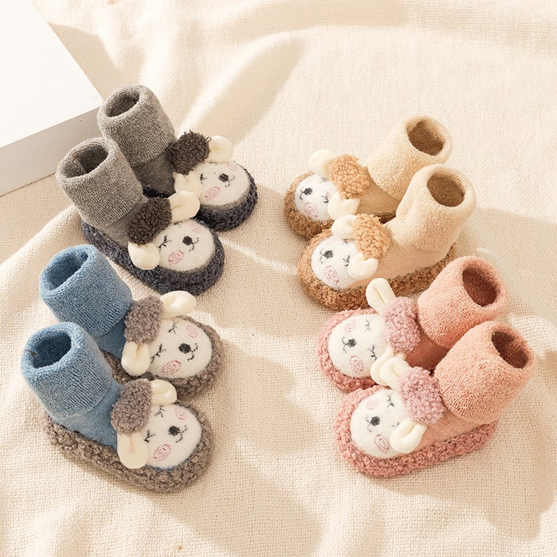 BowLift | Baby Cartoon Plush Cotton Toddler Shoes
