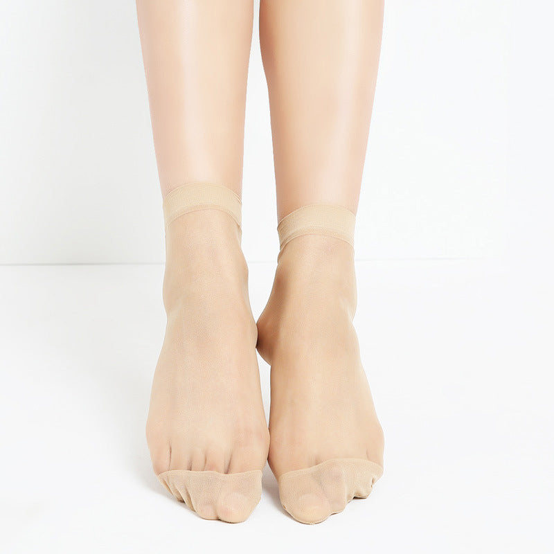 BowLift | Ankle High Clear Women's Socks (10 Pairs)