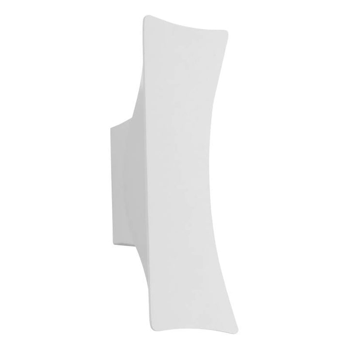 Modern Simple Rectangular Curved LED Outdoor Waterproof Wall Sconce Lamp | Bowlift
