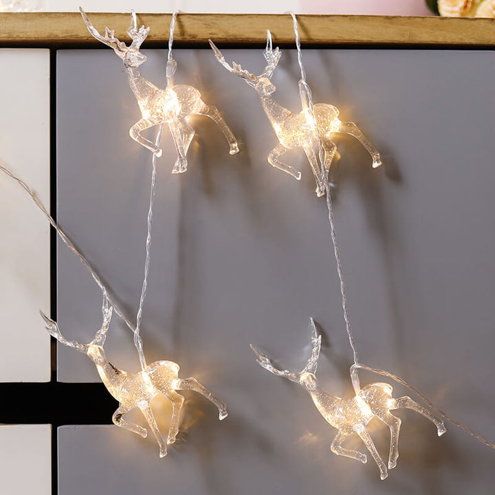 BowLift | Christmas Decor Elk LED Decoration Battery String Lights