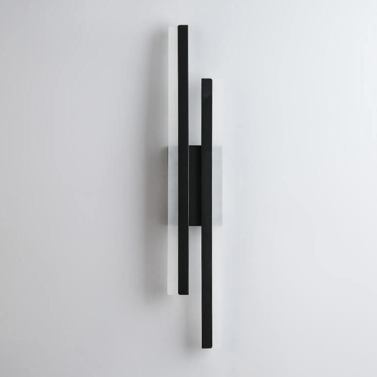 BowLift | LuxLine Modern LED Wall Lamp | Minimalist Design | Iron & Acrylic | Dimmable Light