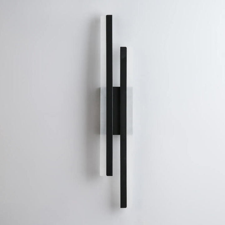 BowLift | LuxLine Modern LED Wall Lamp | Minimalist Design | Iron & Acrylic | Dimmable Light