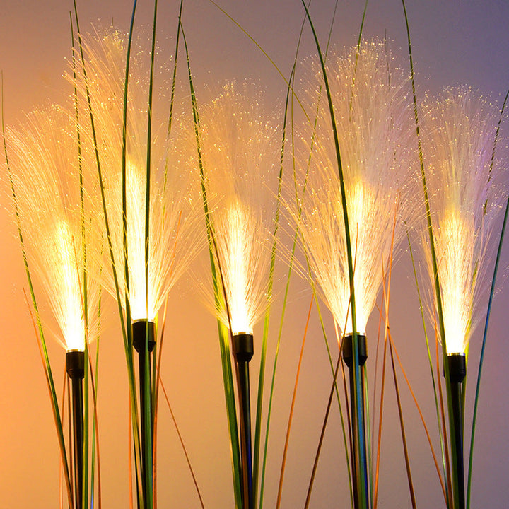 Solar Wicker Garden Lamp - Colorful LED Garden Lighting with IP65 Waterproof Protection | Bowlift
