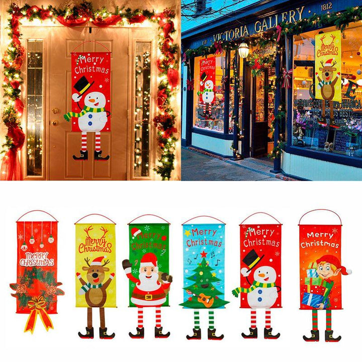 BowLift | Merry Christmas Door Banner Hanging Ornament
