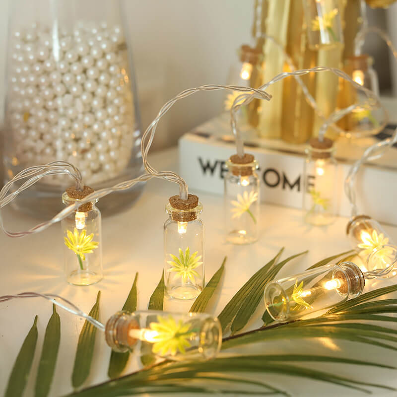 BowLift | Christmas LED Wishing Bottle Tree Snow Battery Box Decorative String Light