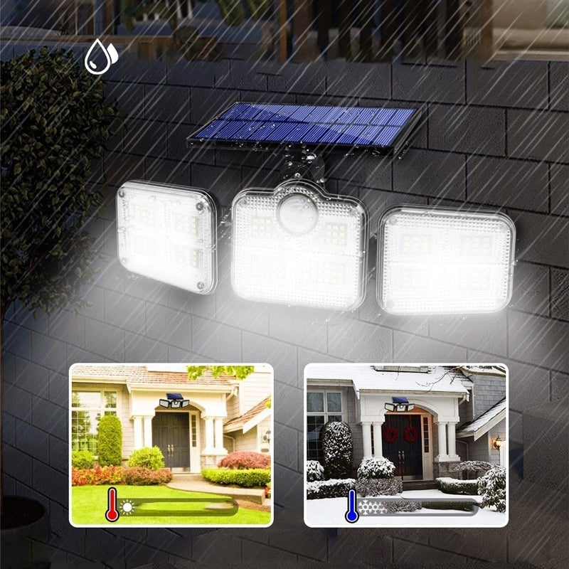 Solar Induction Wall Light Split with Remote Control | Bowlift
