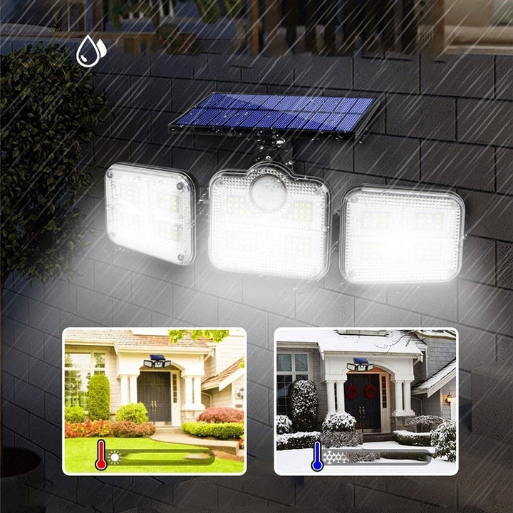 Solar Induction Wall Light Split with Remote Control | Bowlift
