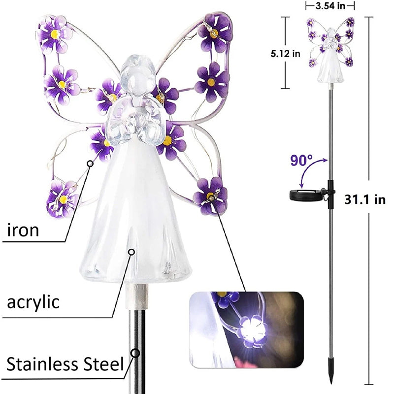 Waterproof Solar Angel Lights | Bowlift