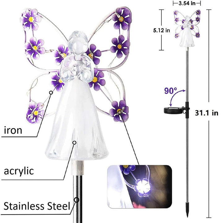 Waterproof Solar Angel Lights | Bowlift