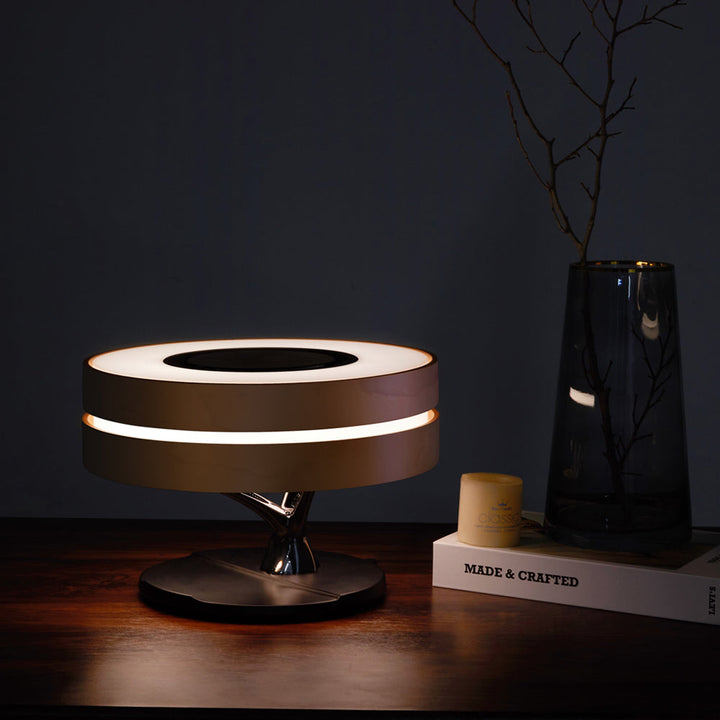 LumeCharge - Minimalistic LED Table Lamp with Wireless Charging | Bowlift