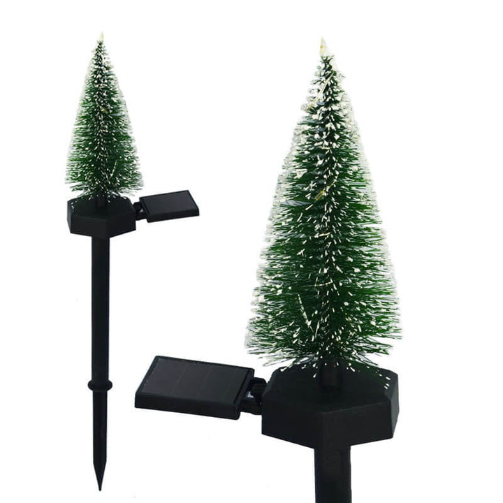 Modern Solar Christmas Tree Ground Insert Lawn Decoration Landscape Light | Bowlift