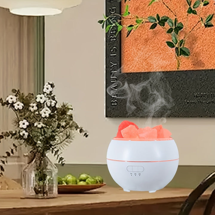 BowLift | Salt Lamp Diffuser - 3-in-1 Essential Oil Diffuser, Himalayan Salt Lamp & Air Humidifier