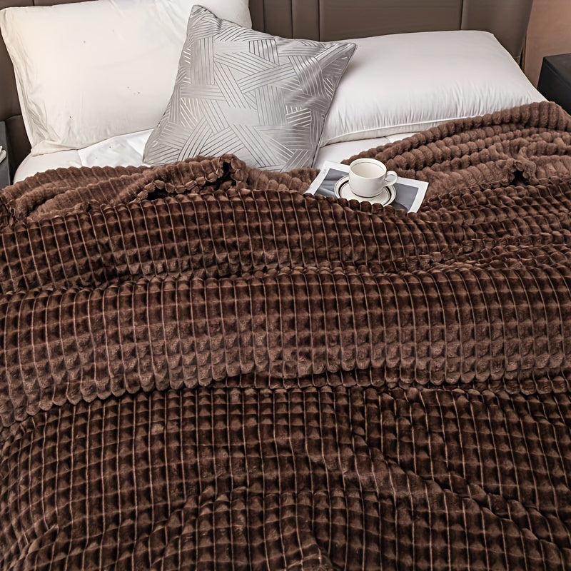 FlannelLuxe – Soft Fleece Blanket for Comfort Bowlift