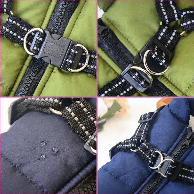 BowLift | PupGuard - Winter-Dog Coat with Harness