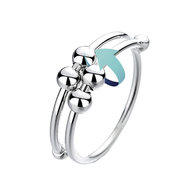 BowLift | 4 Beads Adjustable Anxiety Relief Ring