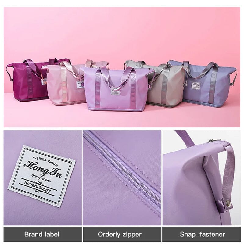 High Capacity Double Layer Wet Separation Travel Bag | Bowlift