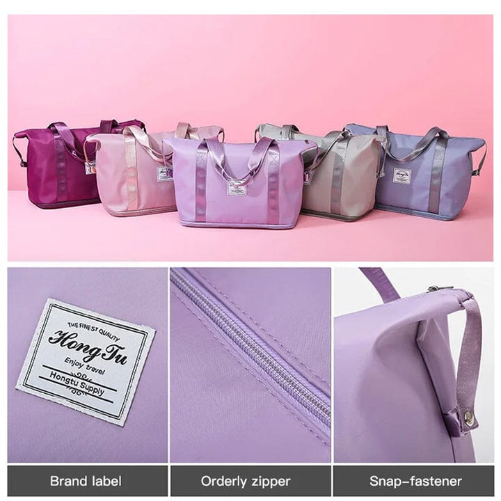 High Capacity Double Layer Wet Separation Travel Bag | Bowlift