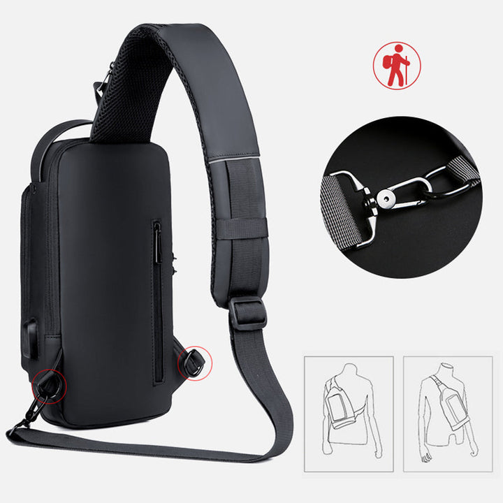 BowLift | Casual Multifuntional Anti-theft Chest Bag for Men