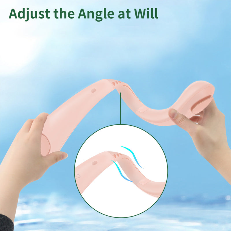 Hands-Free Portable Bladeless Neck Fan | Bowlift