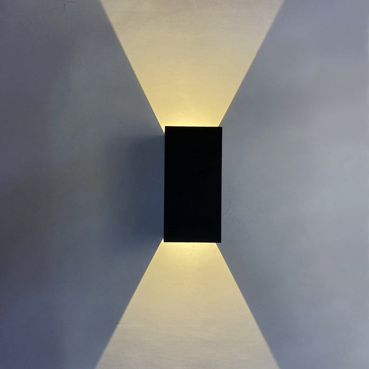 Modern Smart Square APP Dimming Waterproof LED Wall Sconce Lamp | Bowlift