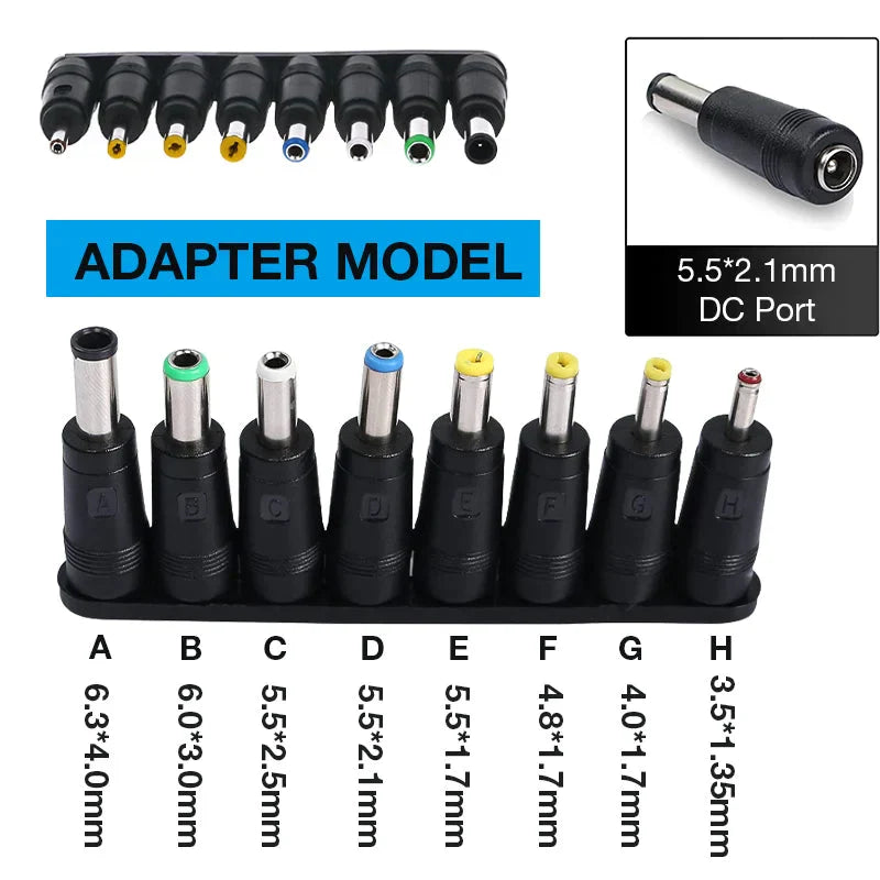 BowLift | 8-In-1 Universal DC Power Adapter