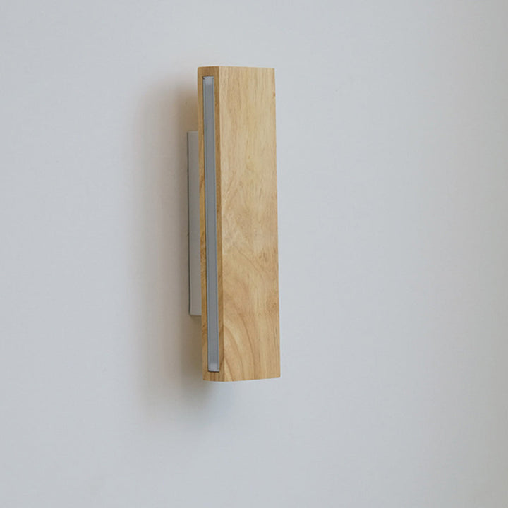 BowLift | Wall Light With Rotatable Wood LED Design