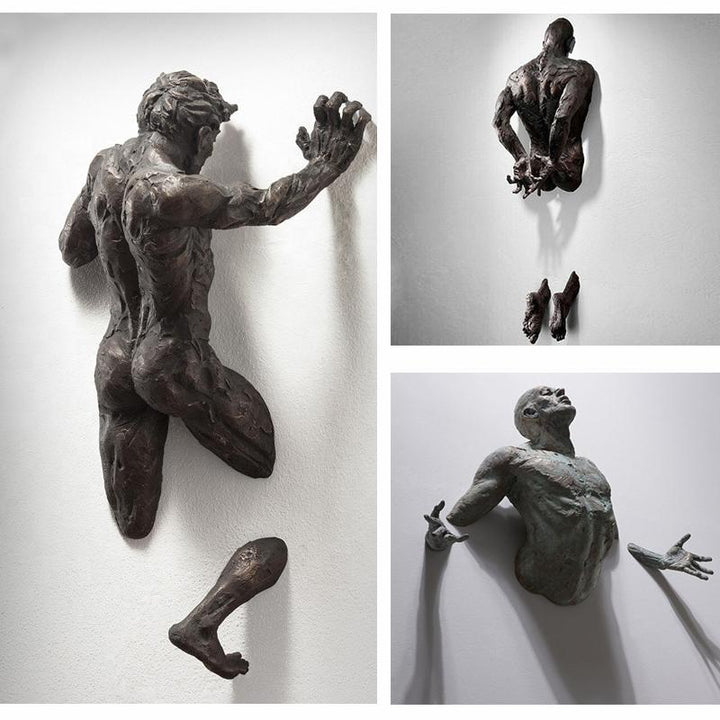 Art of Wall Sculpture Ornament Made of Resin | Bowlift