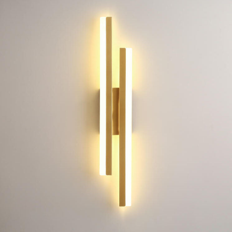 BowLift | LuxLine Modern LED Wall Lamp | Minimalist Design | Iron & Acrylic | Dimmable Light