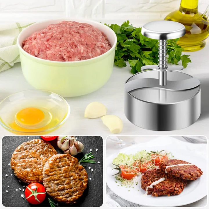 BowLift | Manual Meat Press for Hamburger Patties