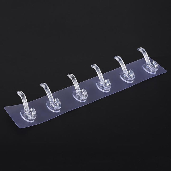 BowLift | Multifunctional transparent 6 hooks