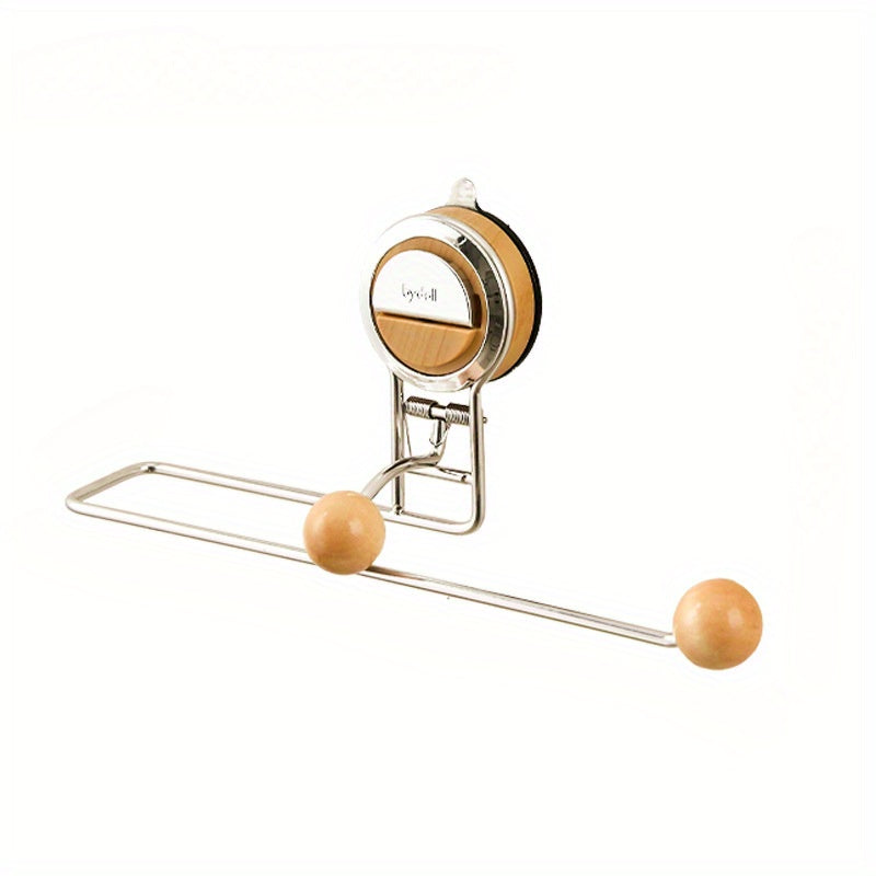 KeukenGrip Roll holder stainless steel paper towel holder with suction cup | Bowlift