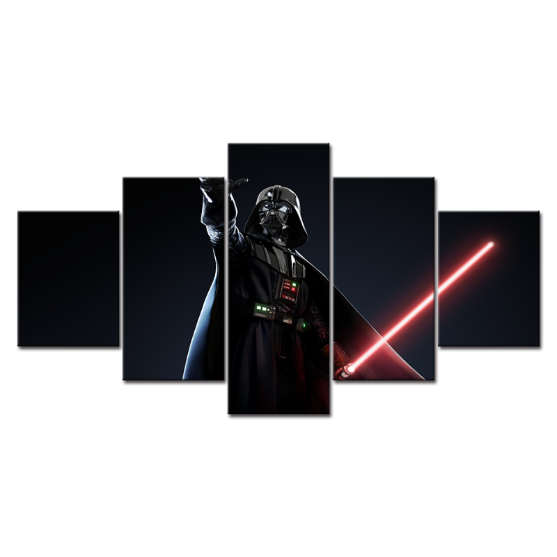 5 Piece The Dark Lord - Canvas Wall Art Painting | Bowlift
