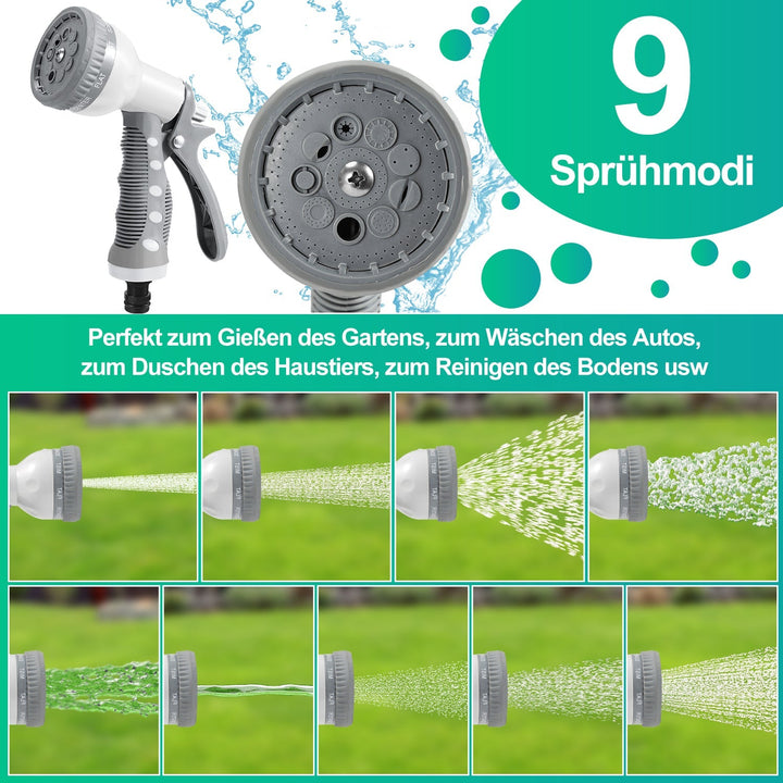 Hose reel water hose reel with hand shower garden hose | Bowlift
