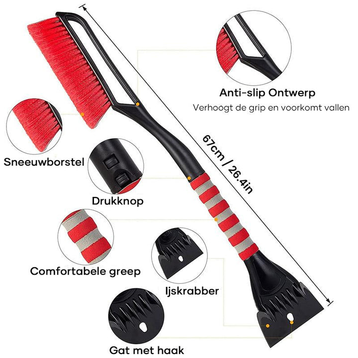 BowLift | FrostSwipe – Effortlessly remove snow and ice without causing damage