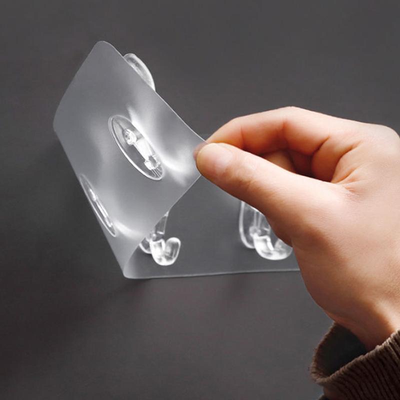 BowLift | Multifunctional transparent 6 hooks