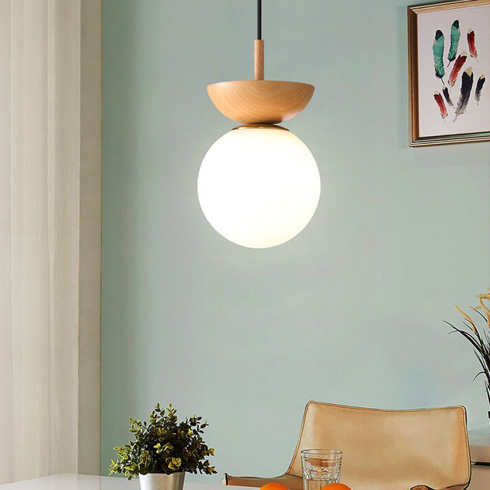 BowLift | LogLight | Japanese ceiling light with adjustable light