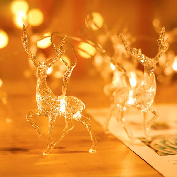 BowLift | Christmas Decor Elk LED Decoration Battery String Lights
