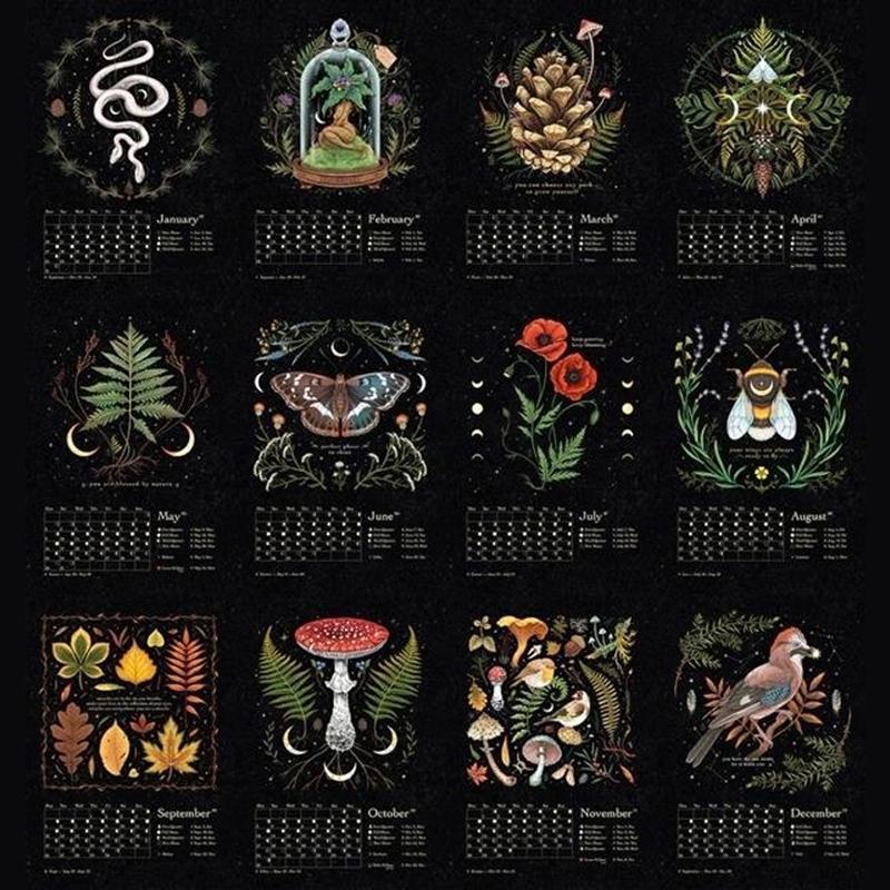 BowLift | 2023 Dark Forest Moon Calendar