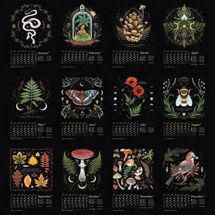 BowLift | 2023 Dark Forest Moon Calendar
