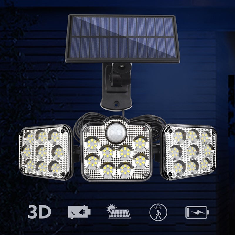 Solar Induction Wall Light Split with Remote Control | Bowlift