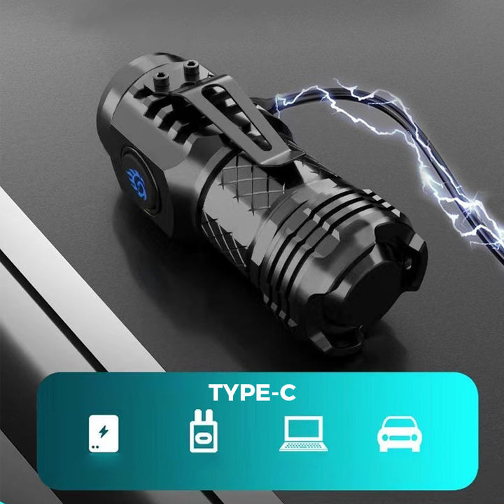 BowLift | Mini flashlight with three-eyed monster