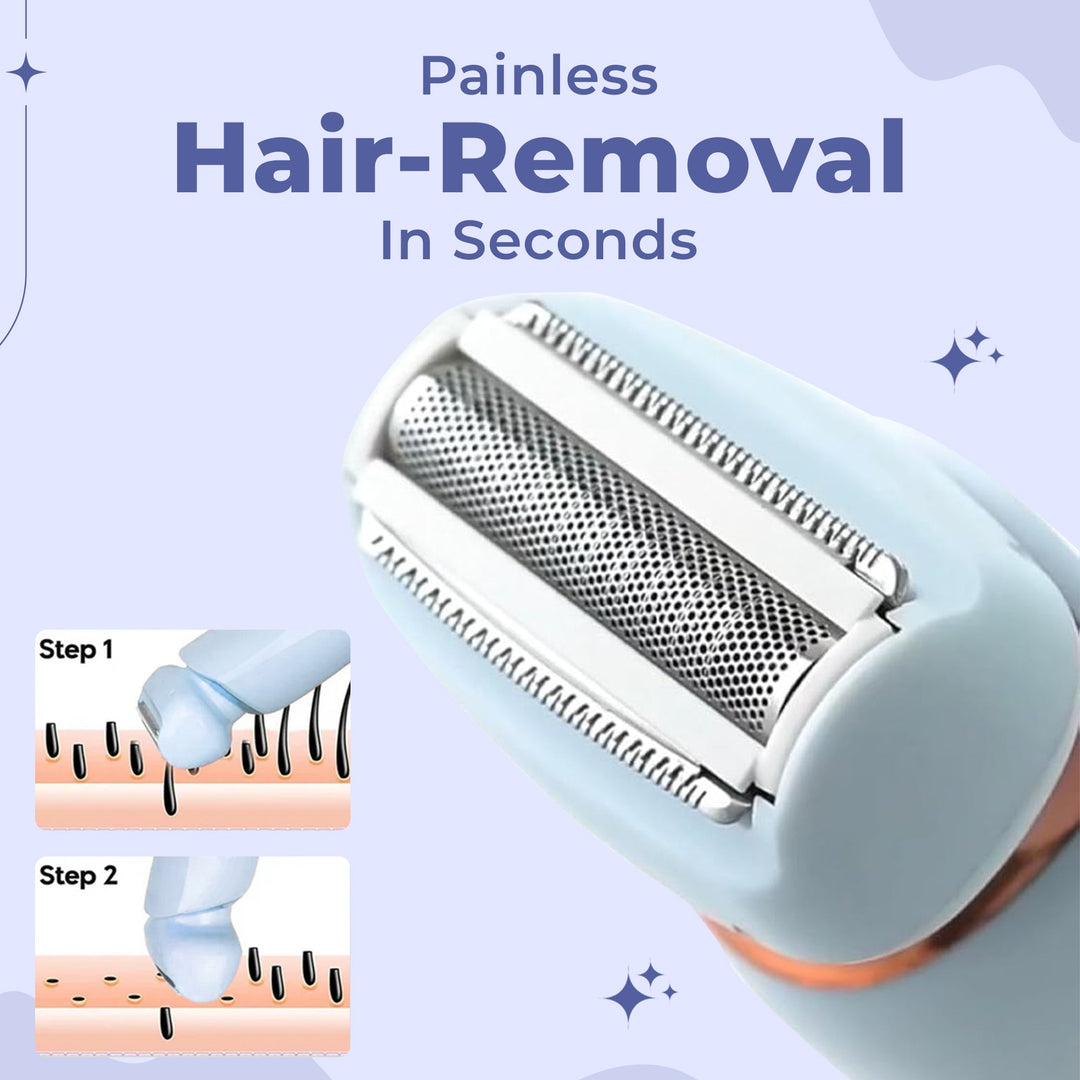 Electric Portable Razor - Perfect for both wet and dry shaving Bowlift