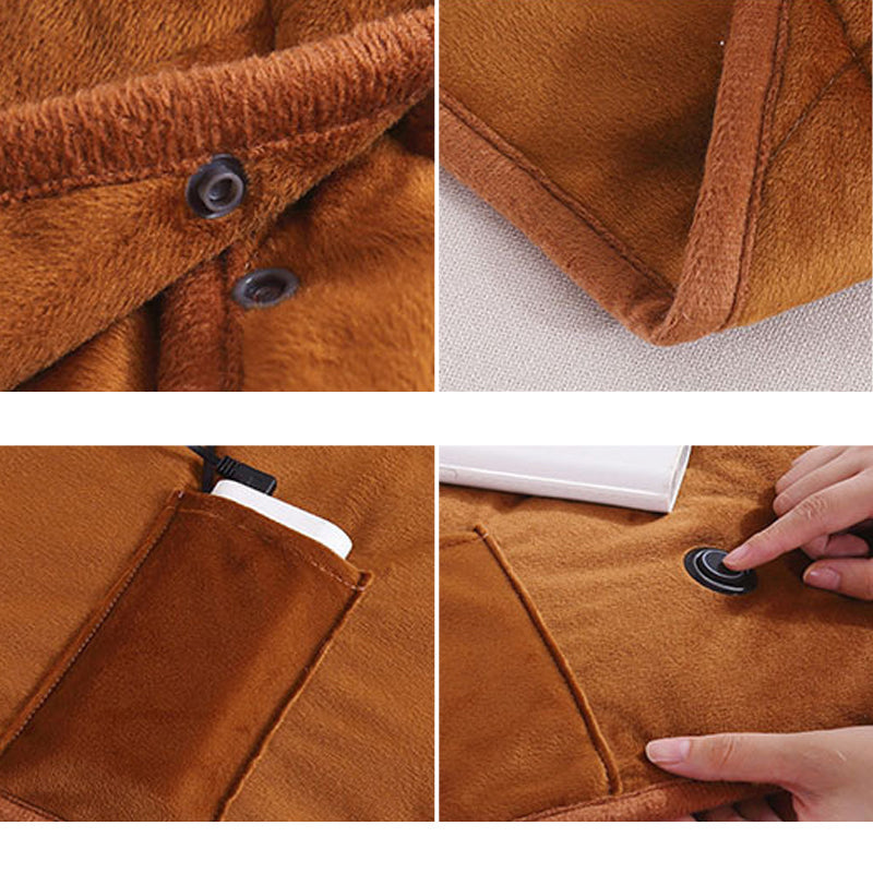 BowLift | CozyCharge – Portable USB Heating Blanket for Instant Warmth Anywhere