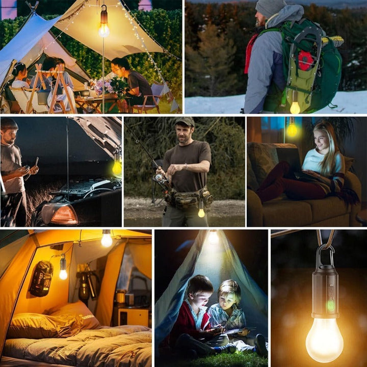BowLift | Solar + USB LED Camping Lantern