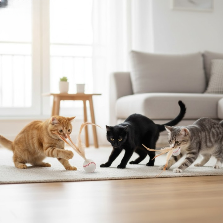 FetherSprint — Unleash the wild hunter in your cat with silent play fun! | Bowlift