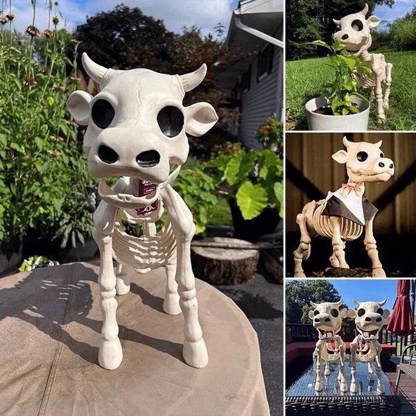 BowLift | Halloween Skeleton Cow & Horse Decorative Prop
