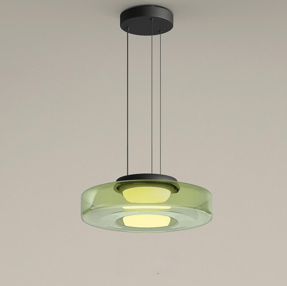 BowLift | Modern Glass Pendant Lamp in Bauhaus Style - AuroraSphere